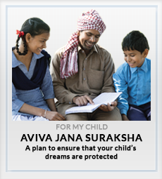 Aviva Jana Suraksha For My Child plan